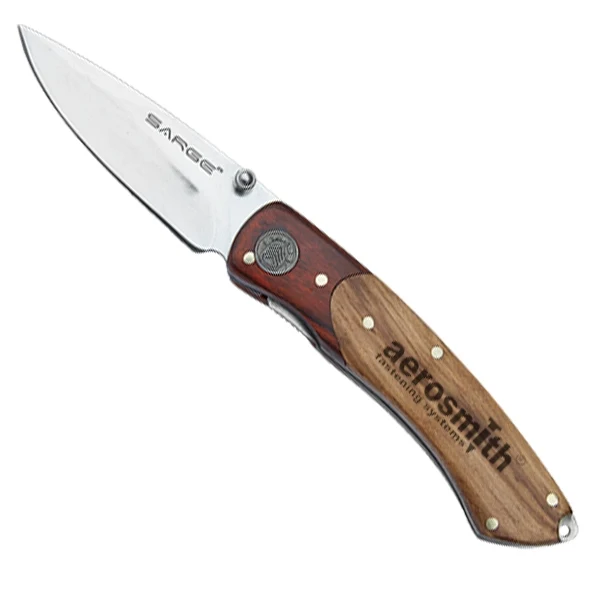 Ranger - Two Tone Wooden Pocket Knife 1