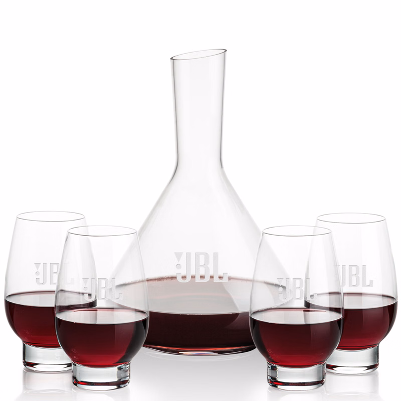 Terrassa Carafe & Glenarden Stemless Wine