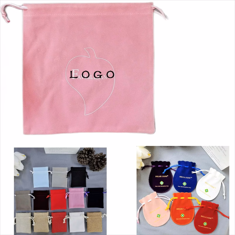 Custom Velvet Makeup Pouch
