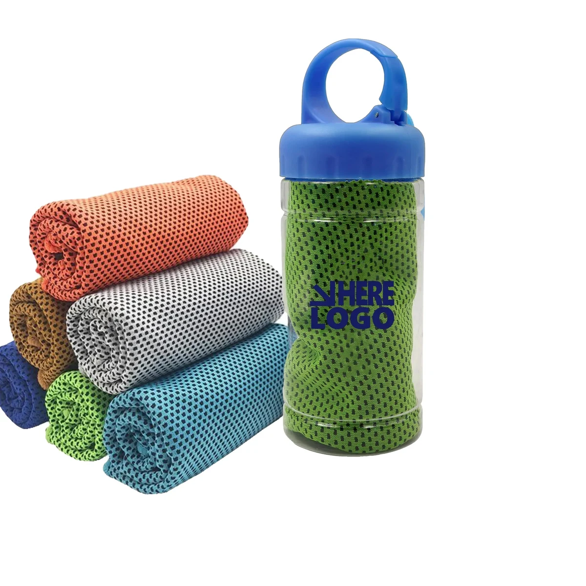 Mountaineering Bottled Cold Sports Towel MOQ 100PCS 1