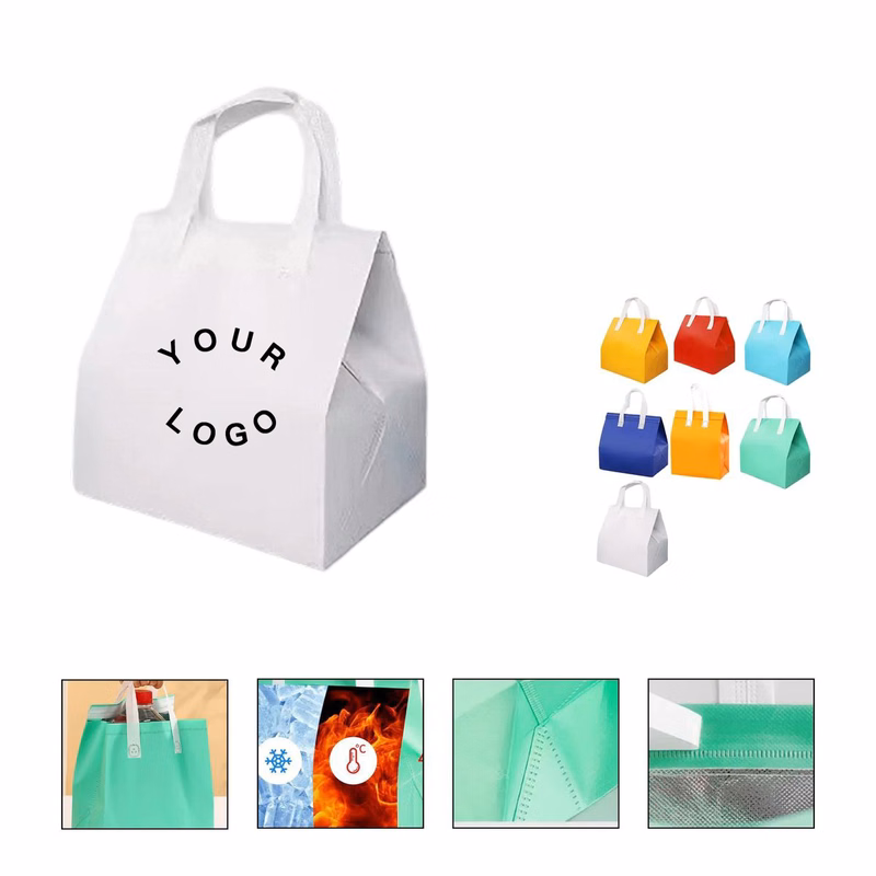 Non Woven Cooler Tote Bag with Aluminum Foil Lining