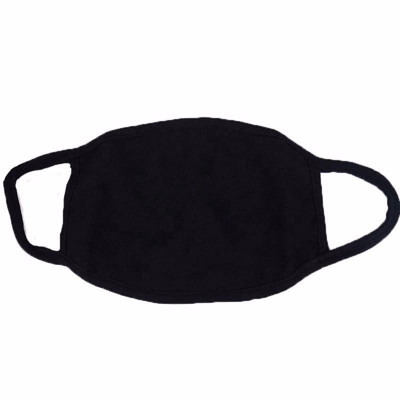 Black Cotton Adult Masks (In Stock - Ready to Ship)