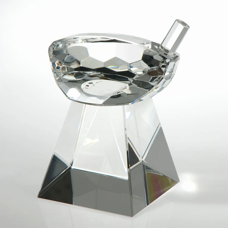 4 3/4" Crystal Award-Golf Driver Head w/ Tall Base_D501CA 1