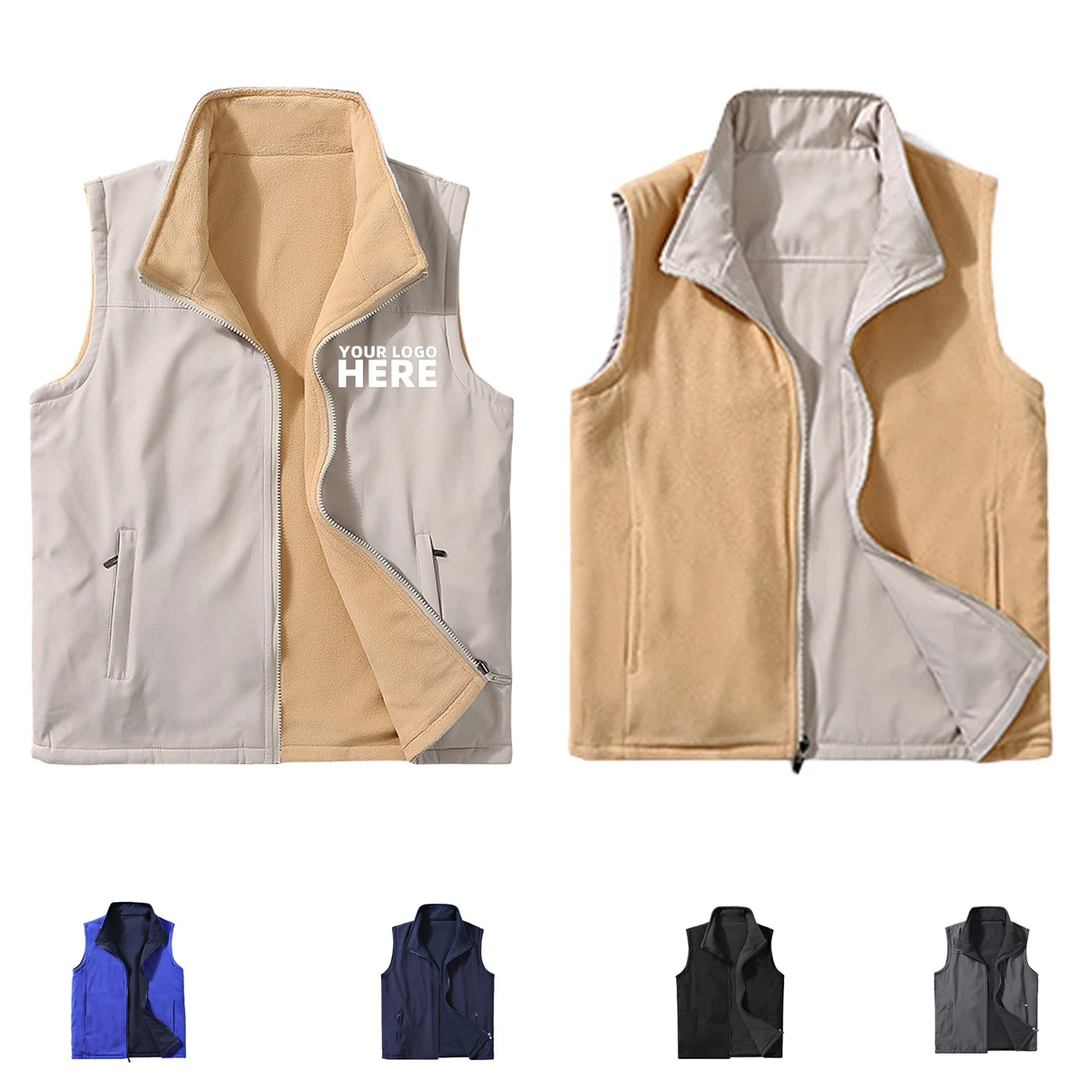 Reversible Casual Vest 1