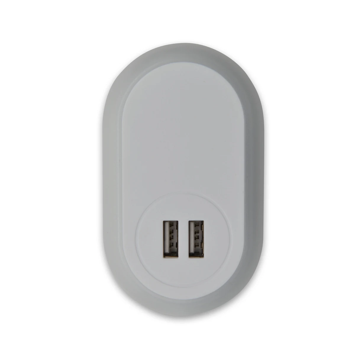 Dual USB 5V2A Quick Wall Charger/Adapter w/ LED Night Light 1