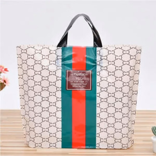 Wholesale Custom Size Portable Gusset Carry Shopping Tote