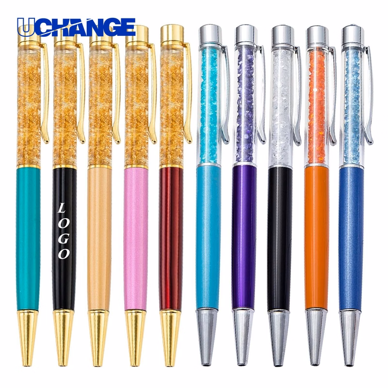 Mini Crystals Metal Pen for Gifts