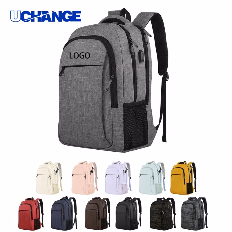 Business Travel School Backpack Organizer with USB Charging Port