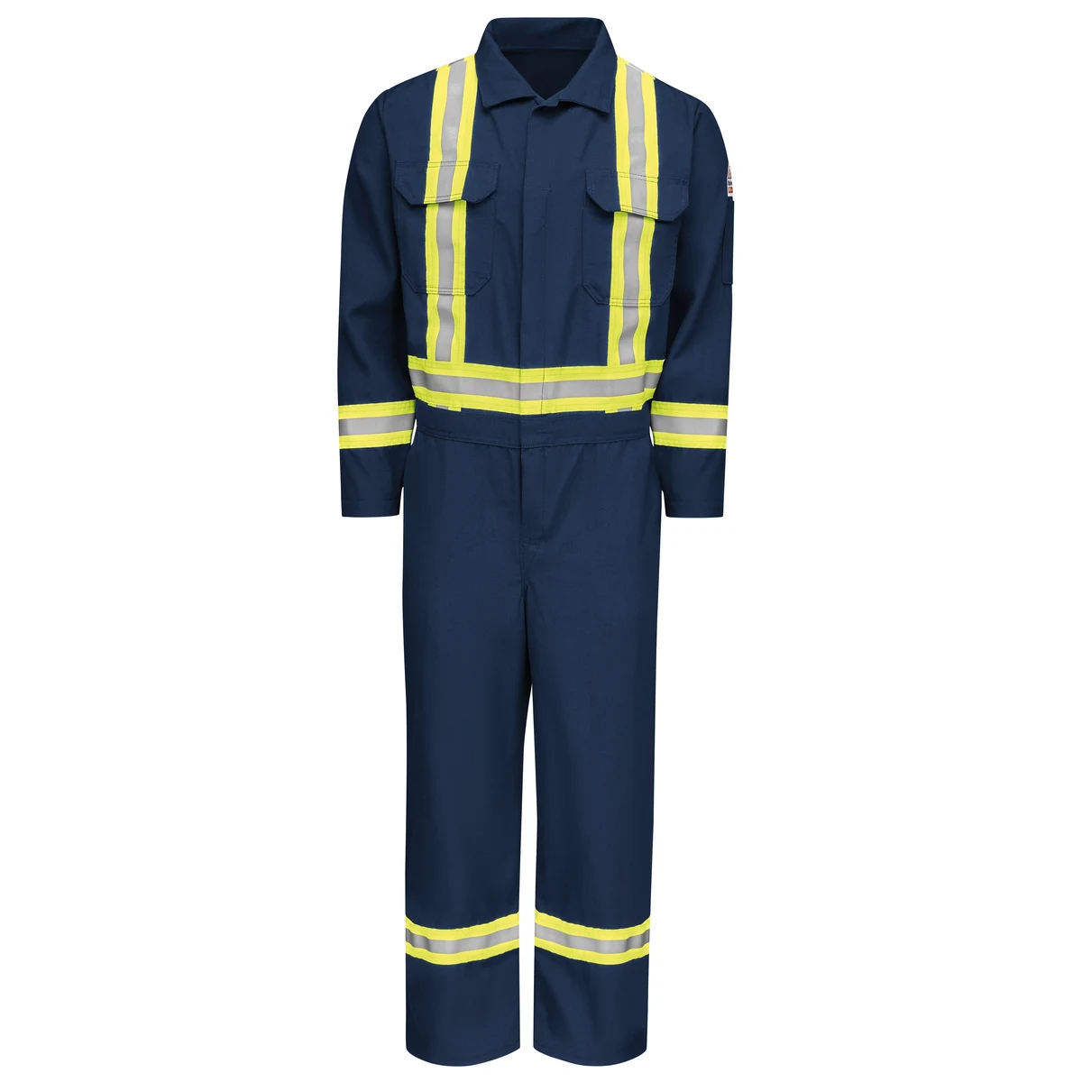 Bulwark® Men's Midweight Nomex FR Premium Coverall with CSA Compliant Reflective Trim 1