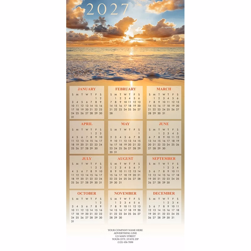 Sea of Tidings Calendar Cards