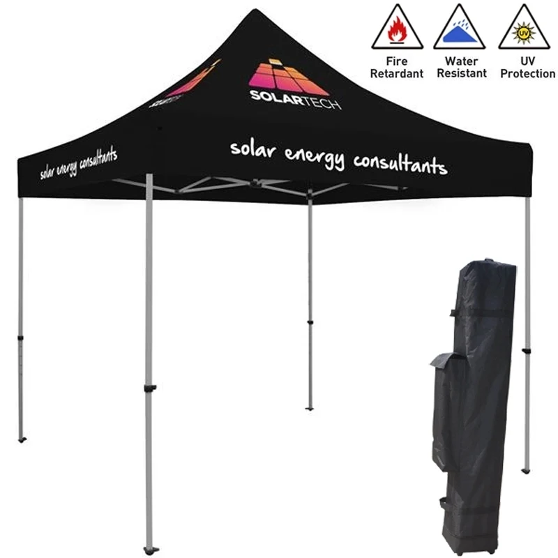 Vendor Canopy Pop Up Shop Tent with Custom Your Logo 1
