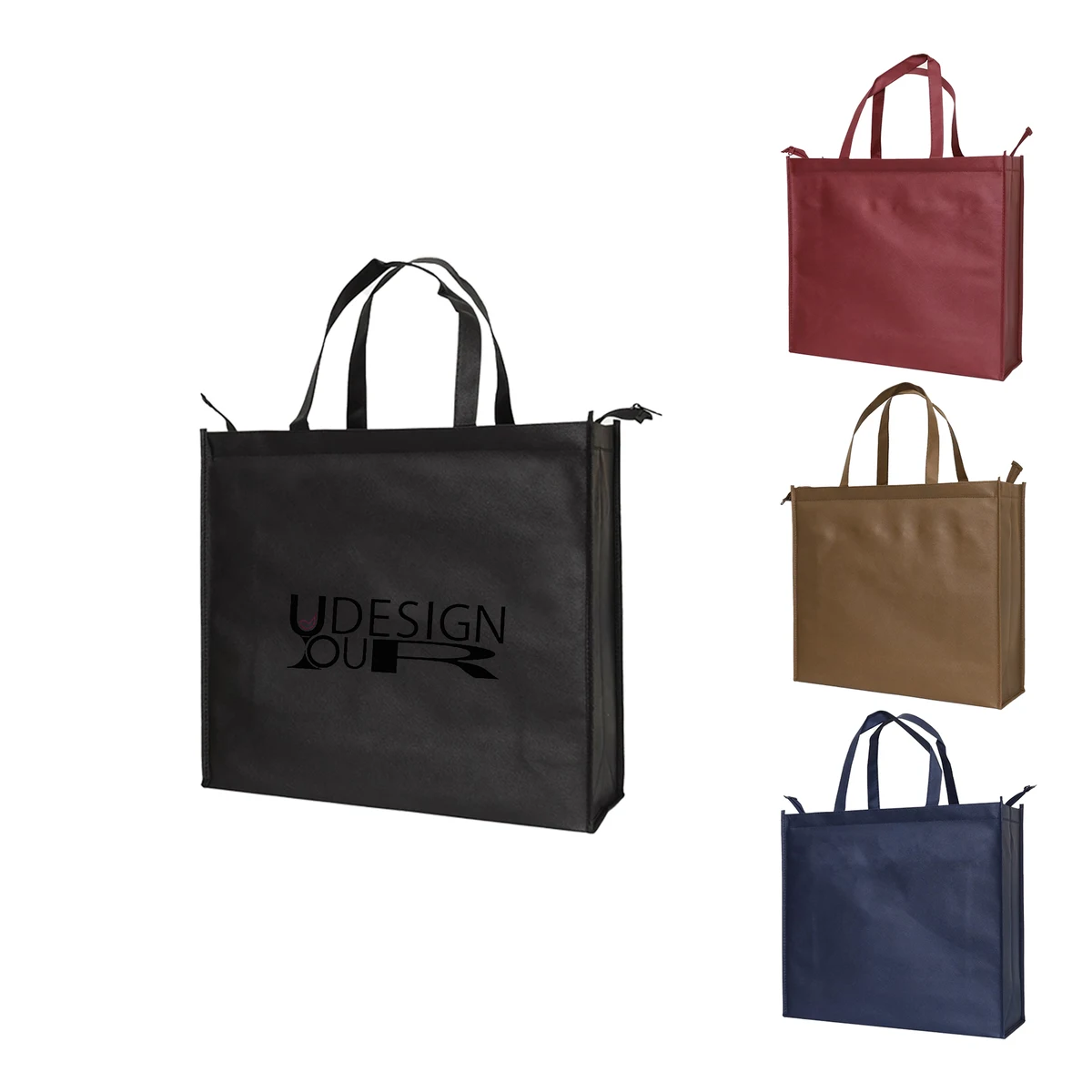 Non-Woven Zipper Tote Bag 1