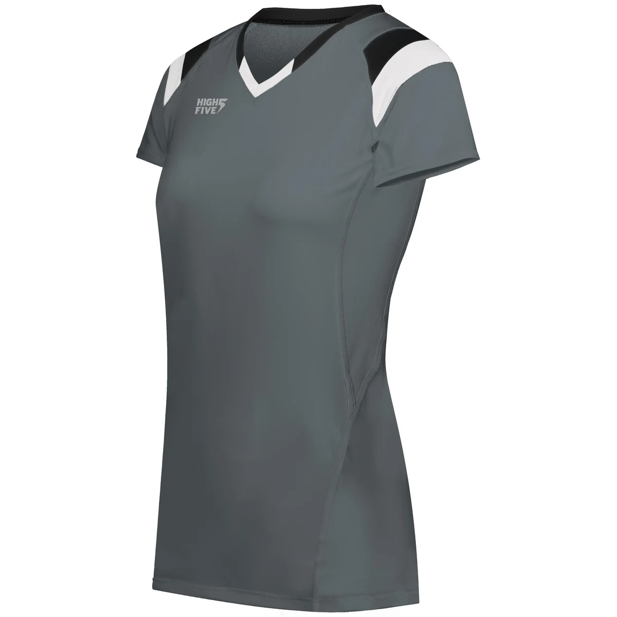 Ladies TruHit Tri-Color Short Sleeve Jersey 1