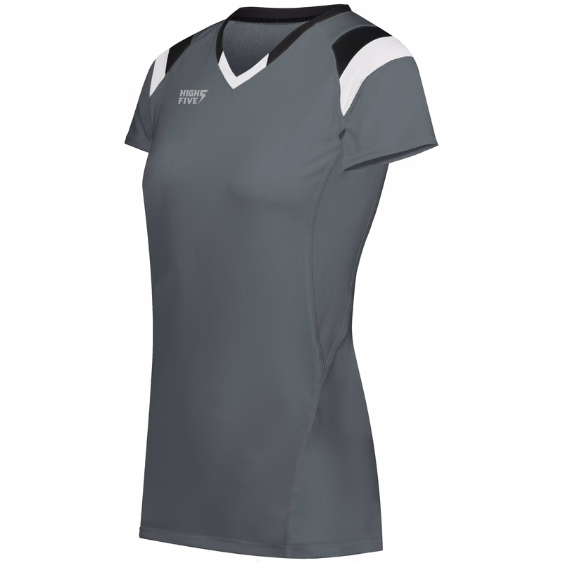 Ladies TruHit Tri-Color Short Sleeve Jersey