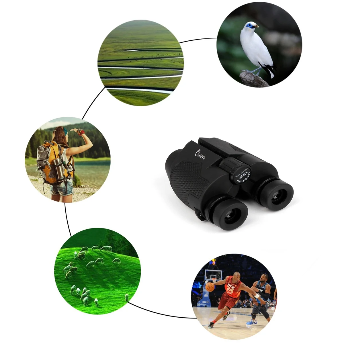 12X25 Compact Binocular 1