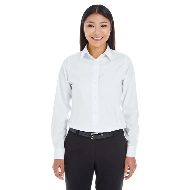 Devon & Jones Ladies' Crown Woven Collection™ Royal Dobby Shirt 1