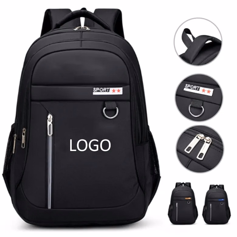 Waterproof PU Leather Laptop Backpack