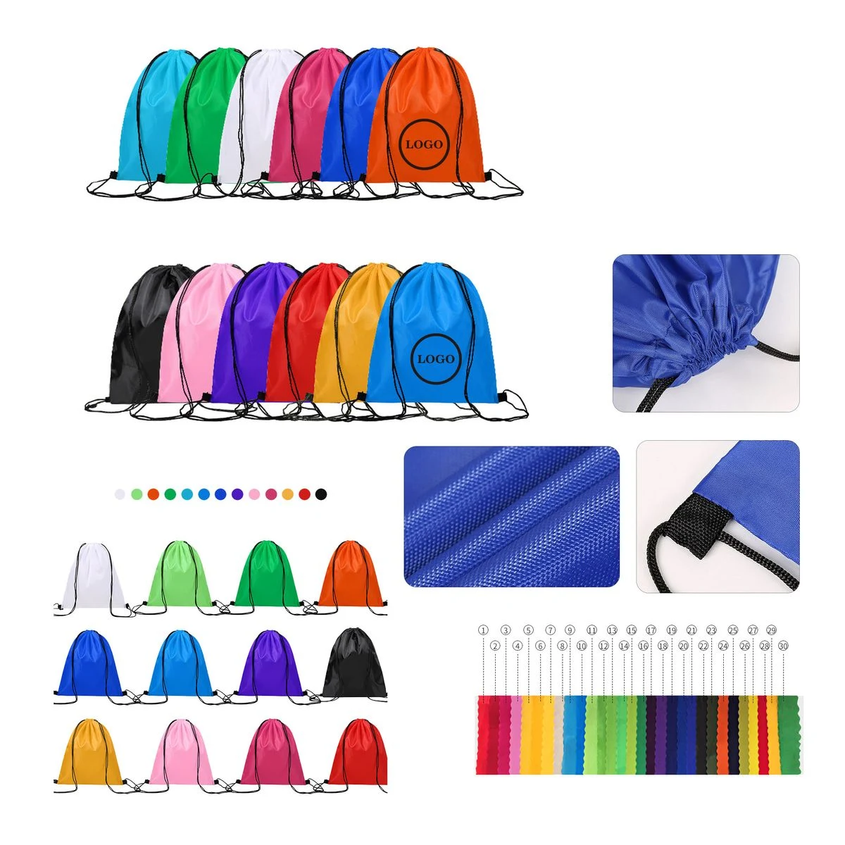 Polyester Drawstring Bag 1