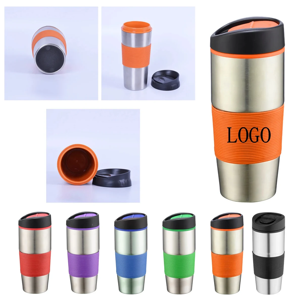 Double-Layer Stainless Steel Car Cup Promotional Items 1