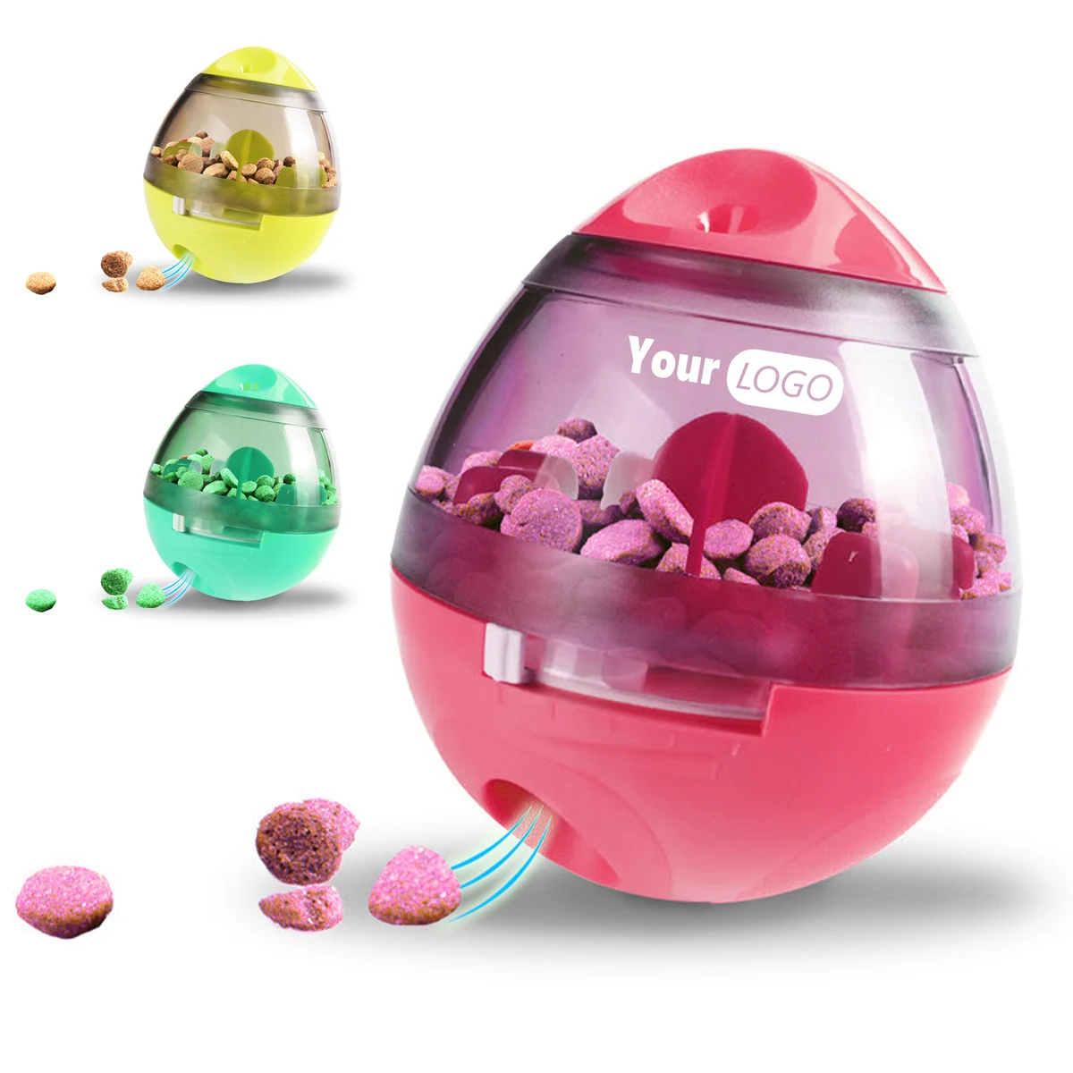 Abs Interactive Tumbler Pet Toy Leakage Ball 1