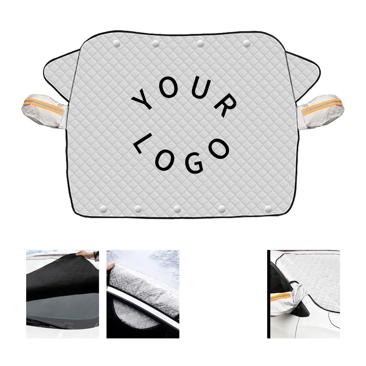 Polyester Snow and Sun Car Cover 1