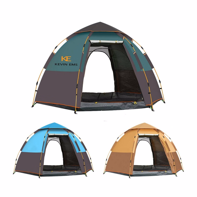 Outdoor 3-4 People Thickened Beach Rain Proof Tent