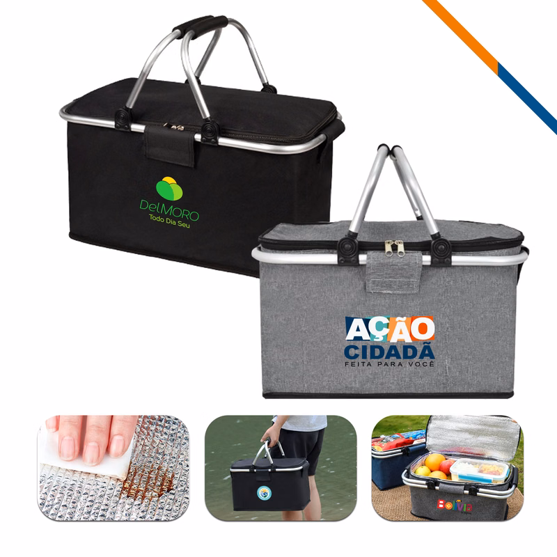 Zepic Collapsible Picnic Cooler Basket
