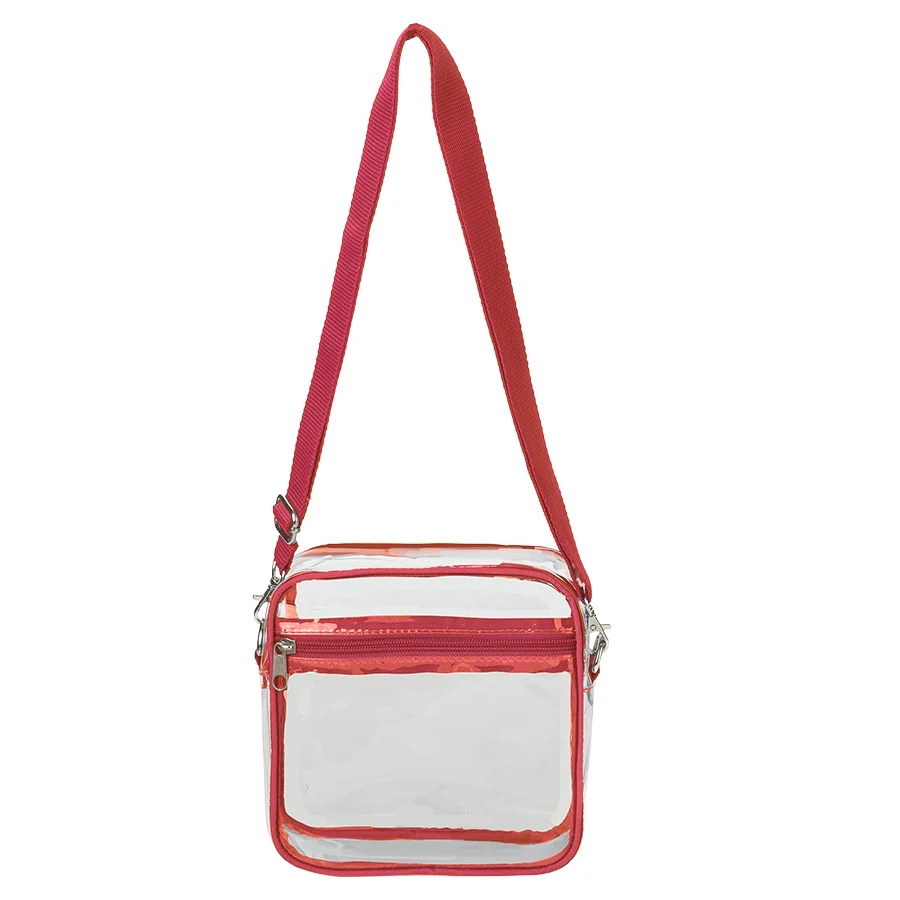 ClearPass Clear Crossbody Bag 7" x 2.5" 1