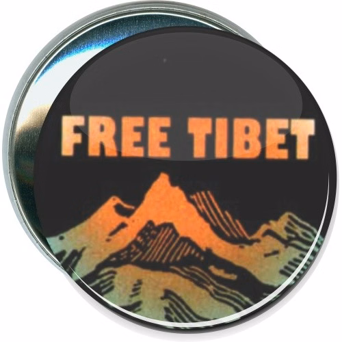 Free Tibet Button