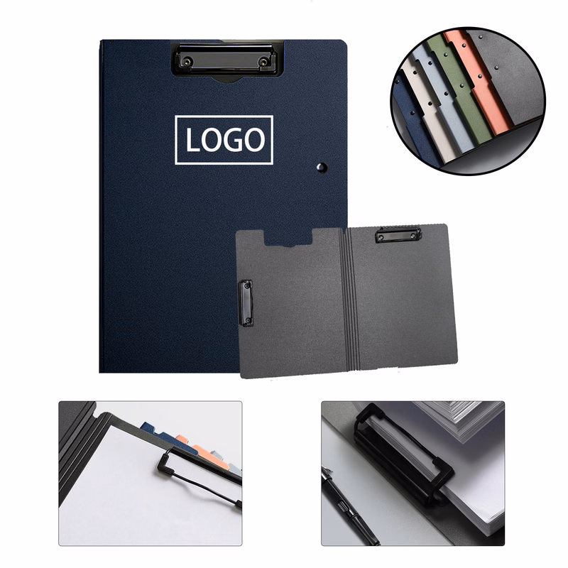 MOQ:10pcs Double-Clip Clipboard