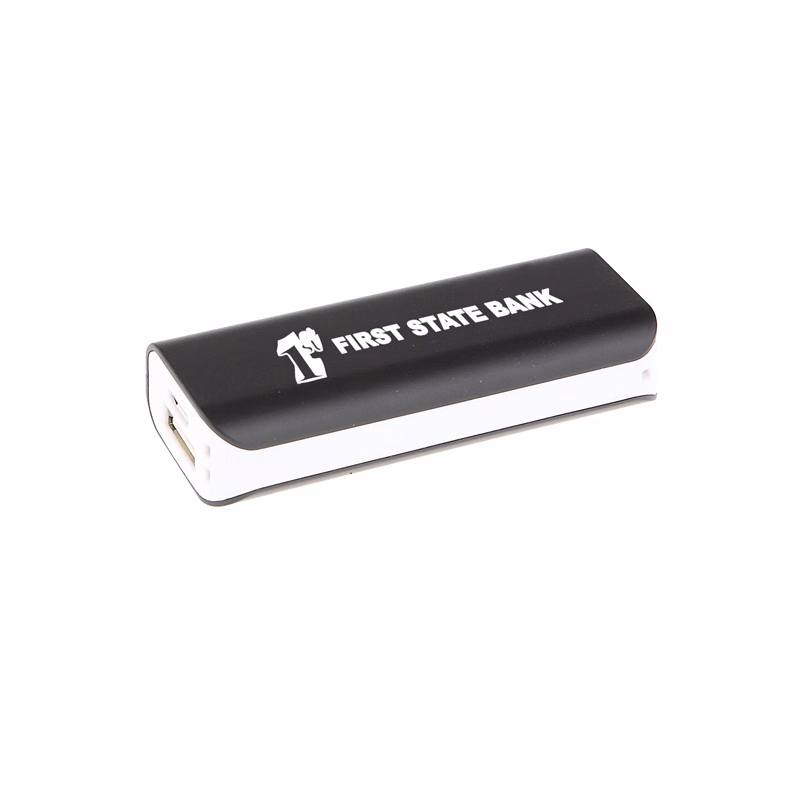 iPosh UL Certified 2200mAh Power Bank - Black/White