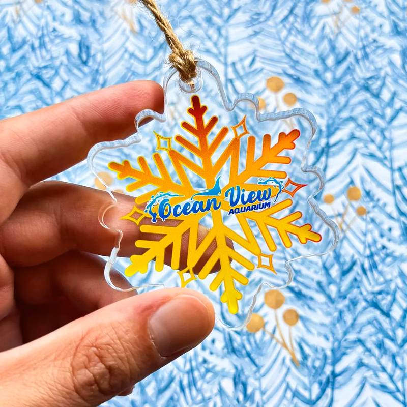 1/8" Ultra Vivid Color Ornament