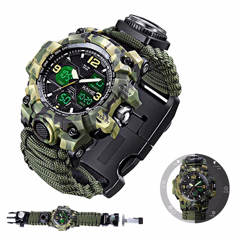 Mens Tactical Military Digital Watch