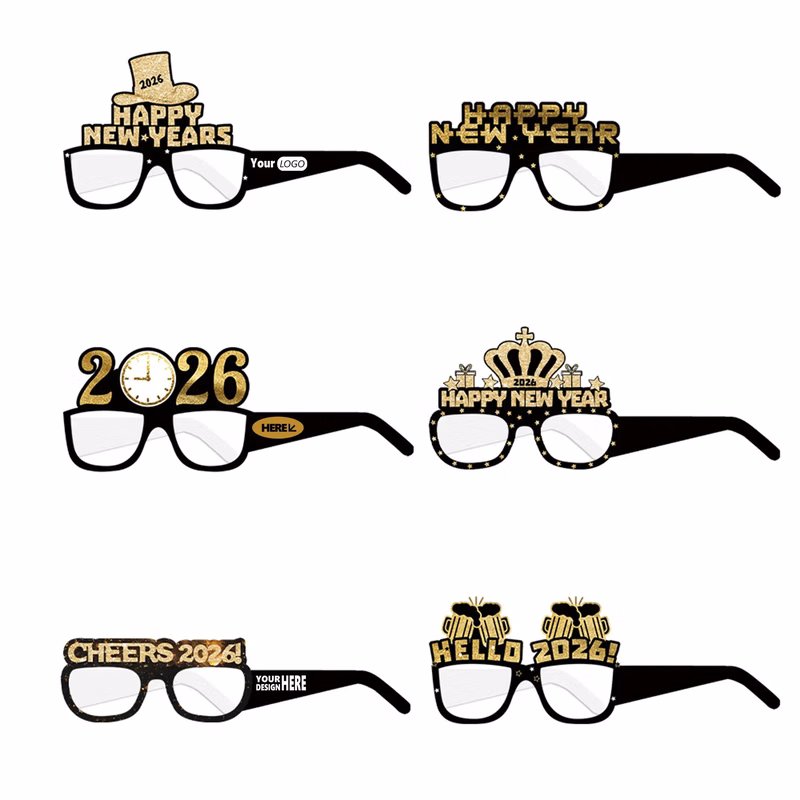 6-Pack New Year's Eve Party Glasses