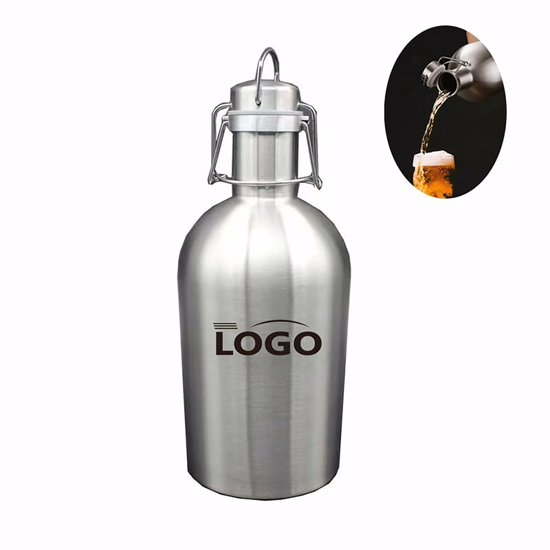 32OZ Stainless Steel Wine & Beer Growler Bottle
