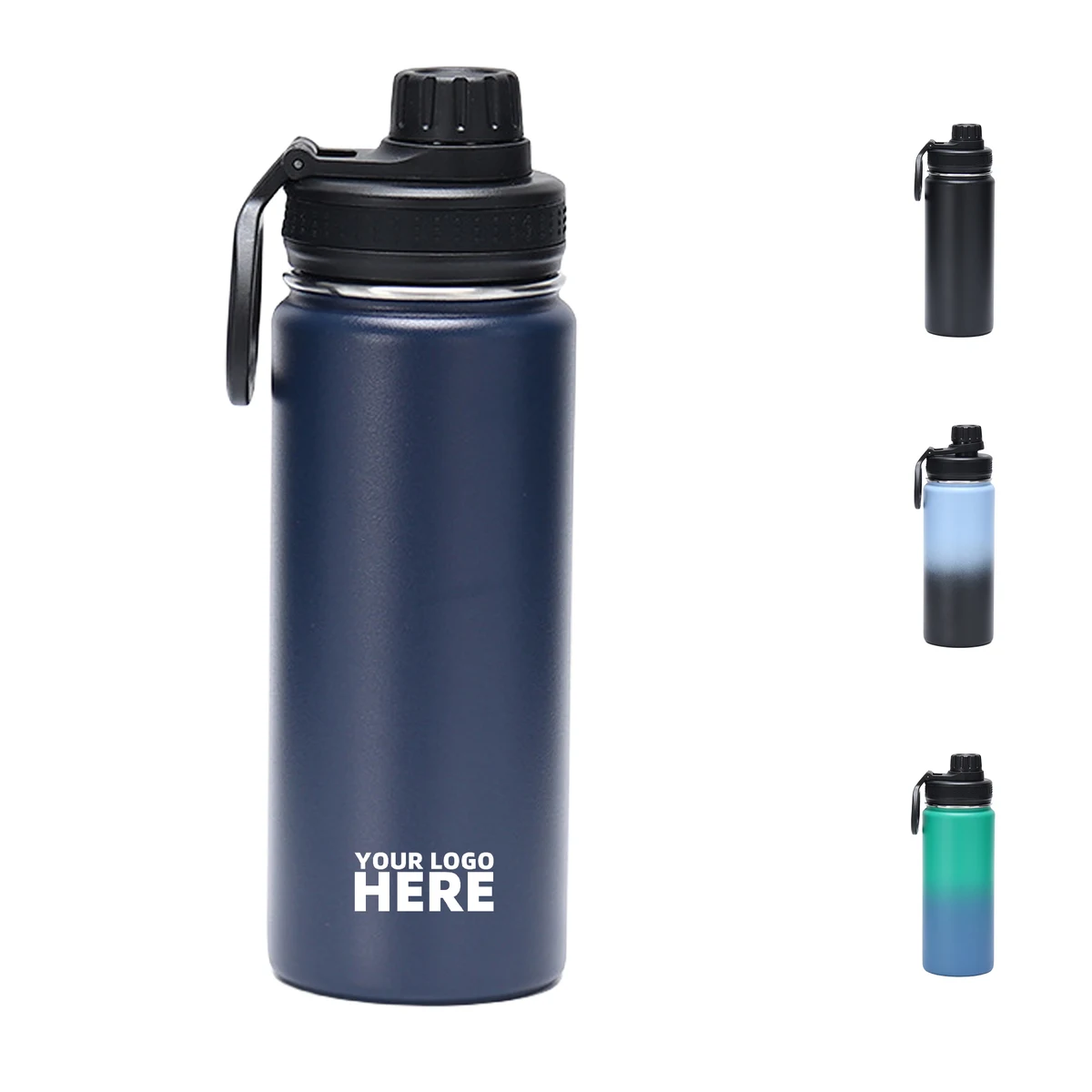 21 OZ Insulated Water Bottle, custom water bottle with logo imprint 1