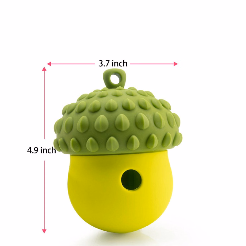 Silicone pet slow food toys