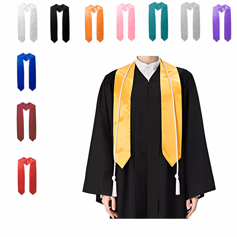 Graduation Stoles Unisex Honor Ribbon