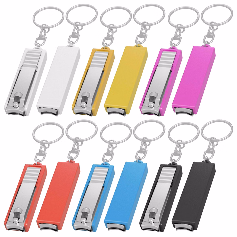 Foldable Nail Cutter with Key Ring