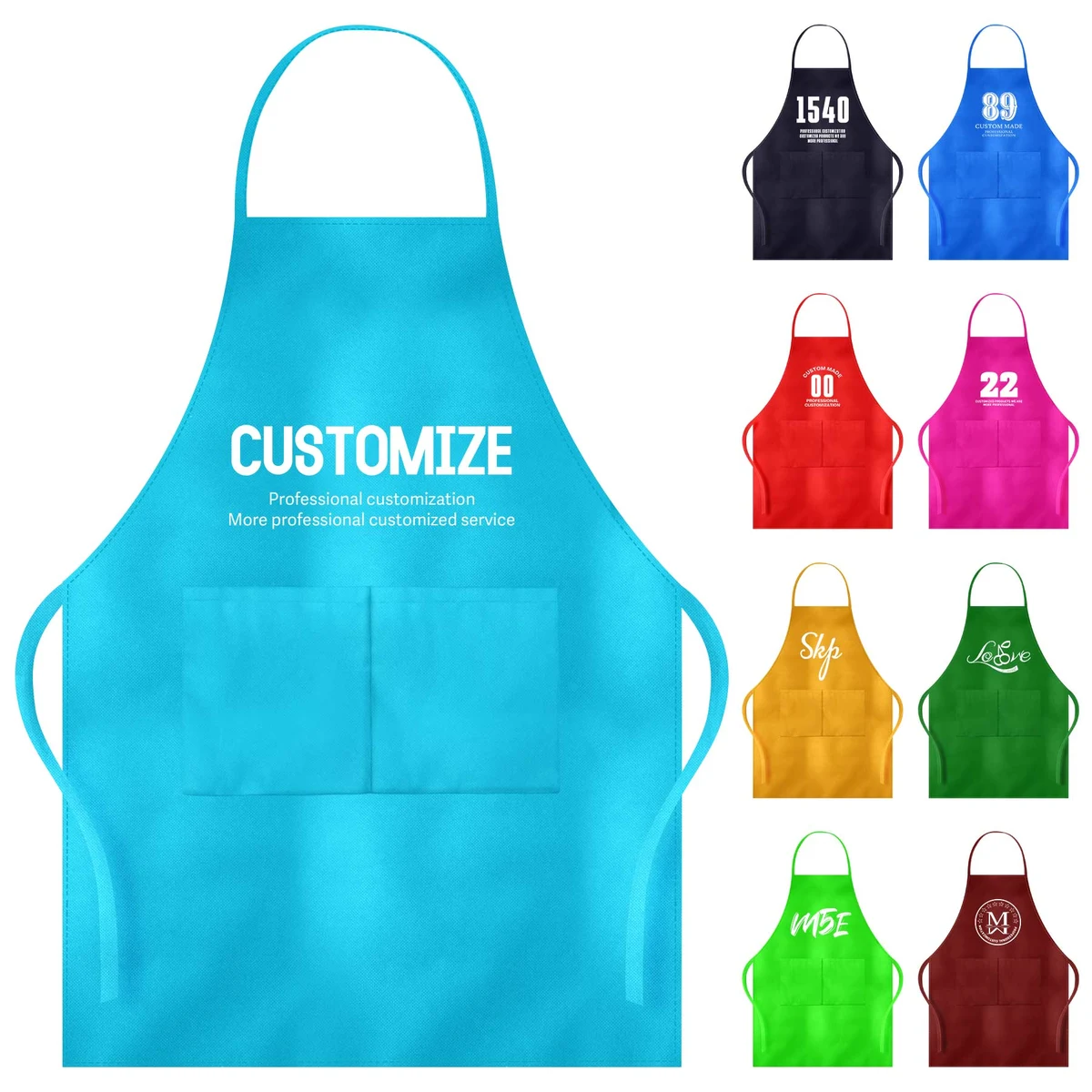 Kids Apron with Pocket 1