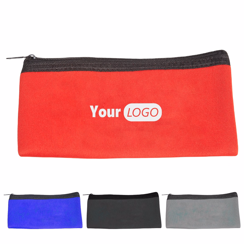 Neoprene Vibrant Adhesive Zipper Bags For Stylish Organization