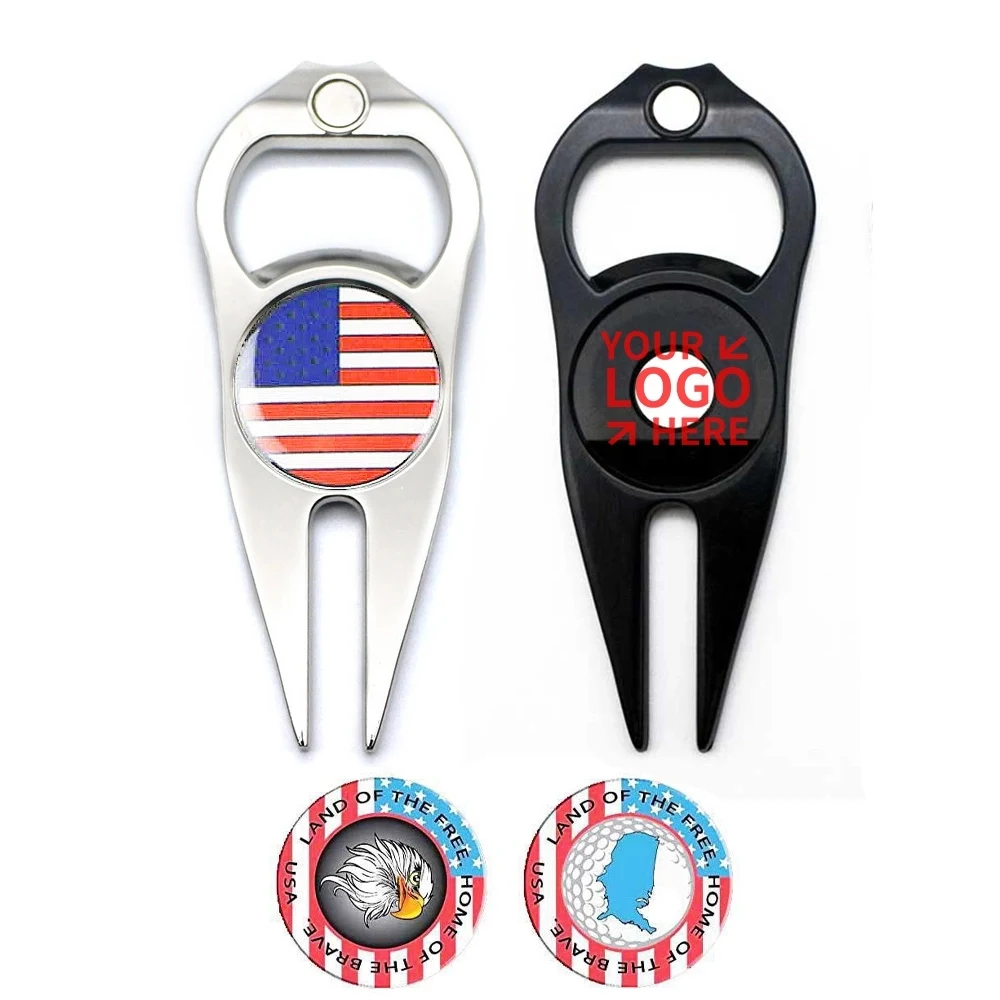 Golf Divot Repair Multitool Ball Marker Bottle Opener 1