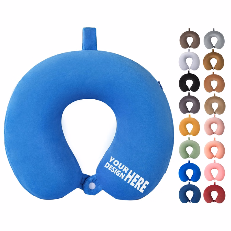 Memory Foam Travel Neck Pillow
