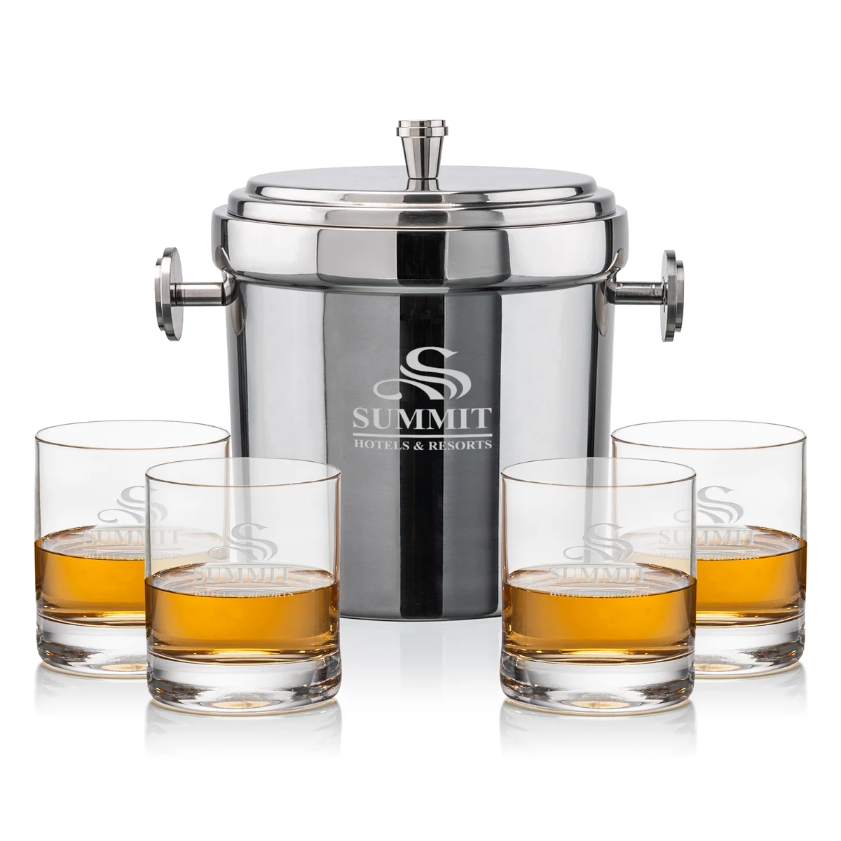 Milano Ice Bucket & Dresden On-the-Rocks Set 1