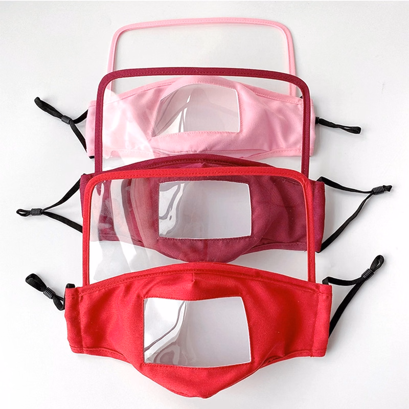 Dustproof Protective Face Mask with Removable Eyes Shield
