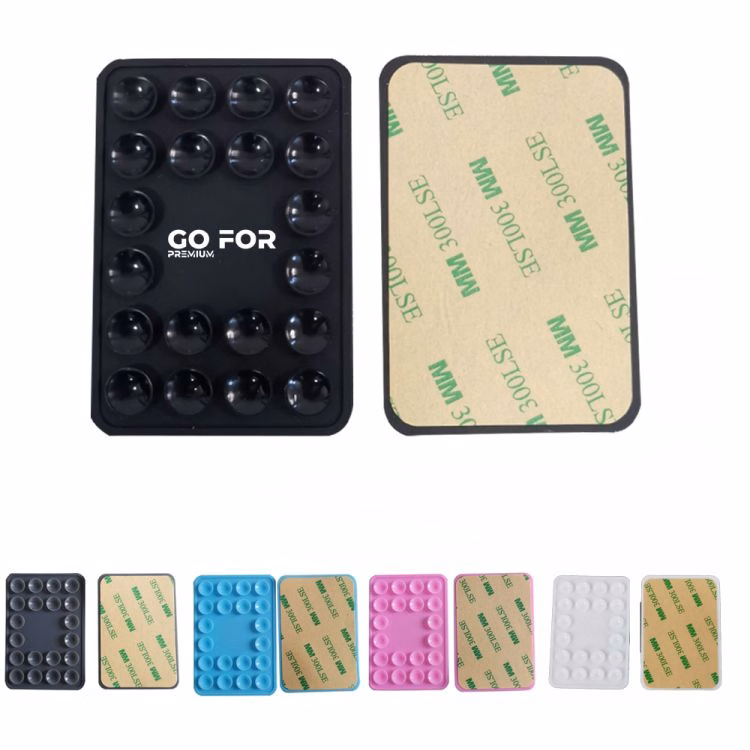 Silicone Suction Phone Case Adhesive Mount for Hands-Free.