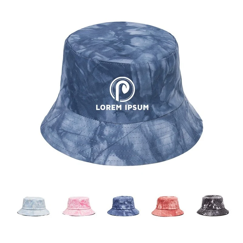 Tie-Dye Reversible Bucket Hat 1