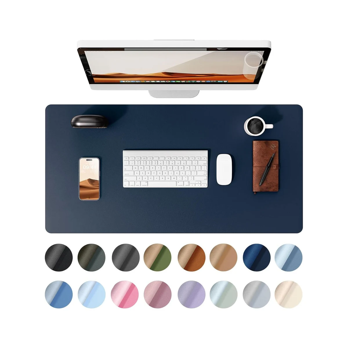 PU Leather Desk Pad Cover 1
