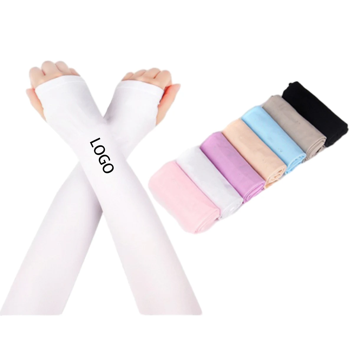 Summer Sun Protection Cooling Arm Sleeves 1
