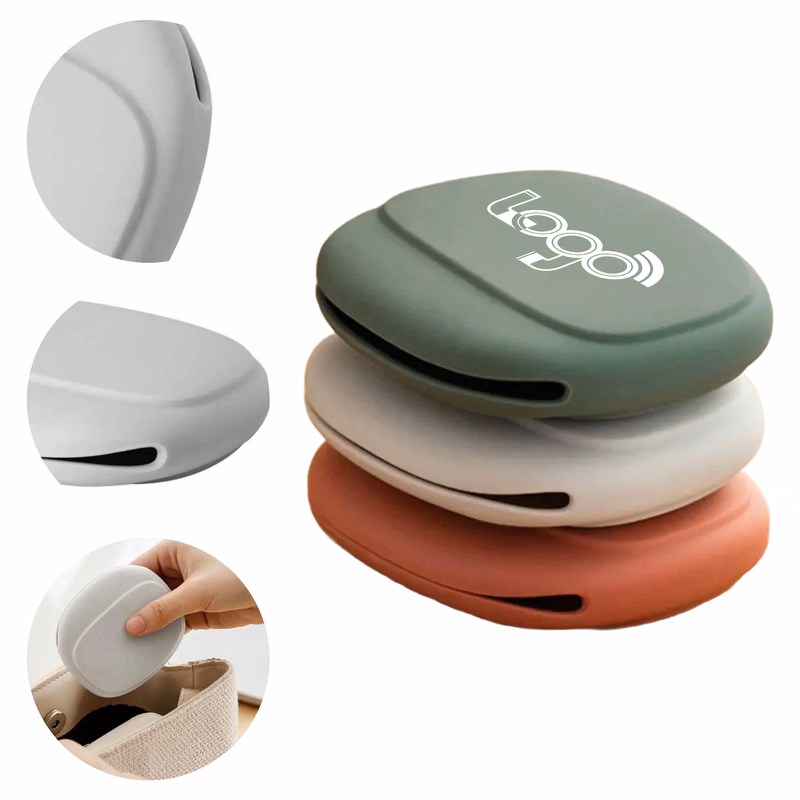MOQ 50 Portable Silicone Cable Organizer Case